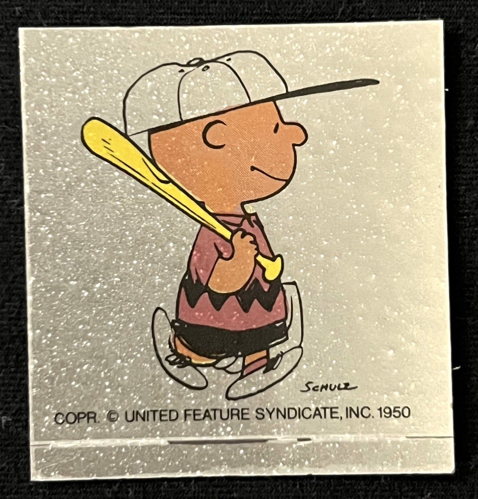 C. 1970’s WONDER BREAD PEANUTS CHARLIE BROWN *BASEBALL CARD* EX (DOLLY MADISON)