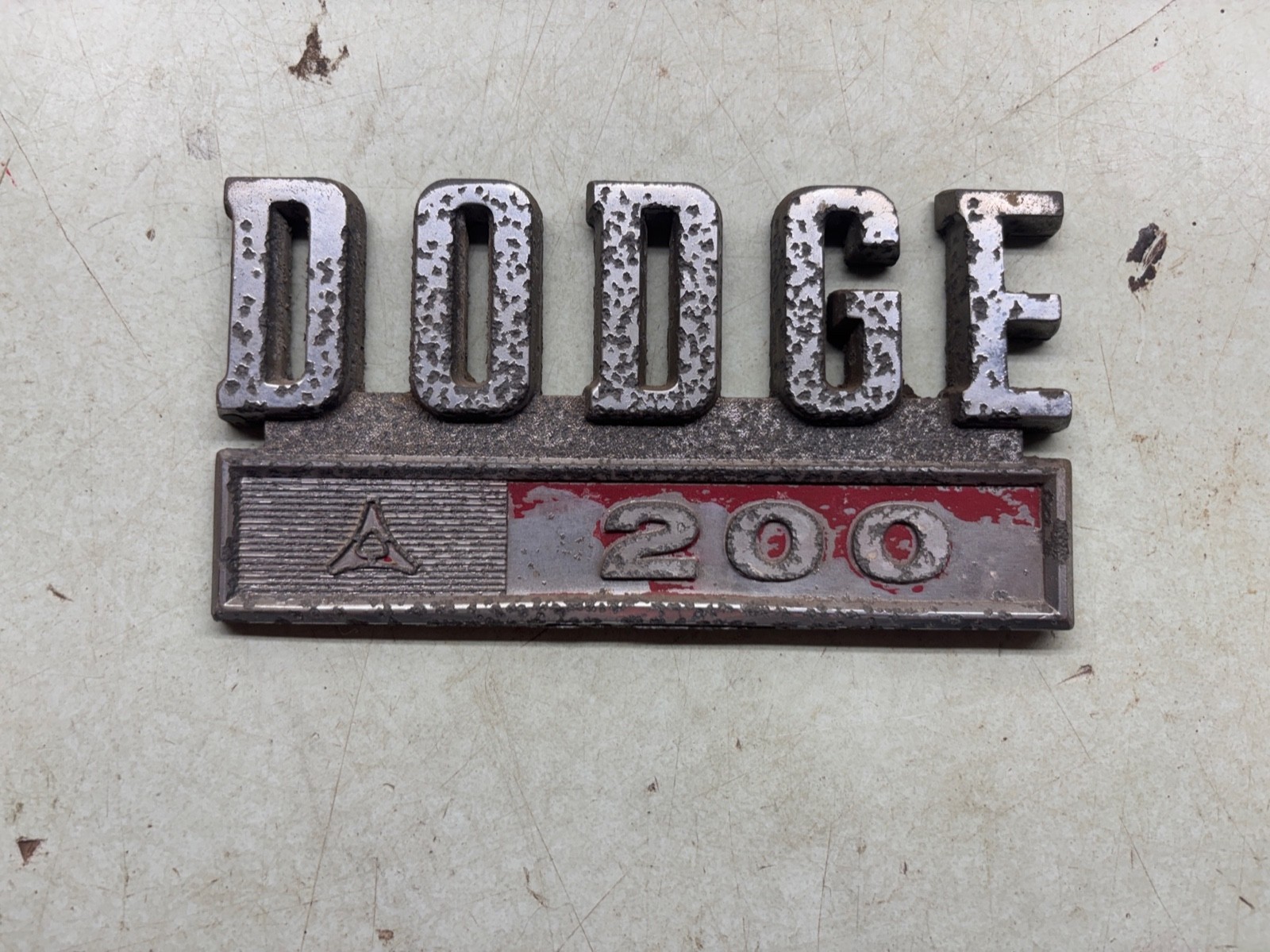 DODGE 200 Emblem Van Grille Truck Fender Emblem 1969 70 71  OEM Original