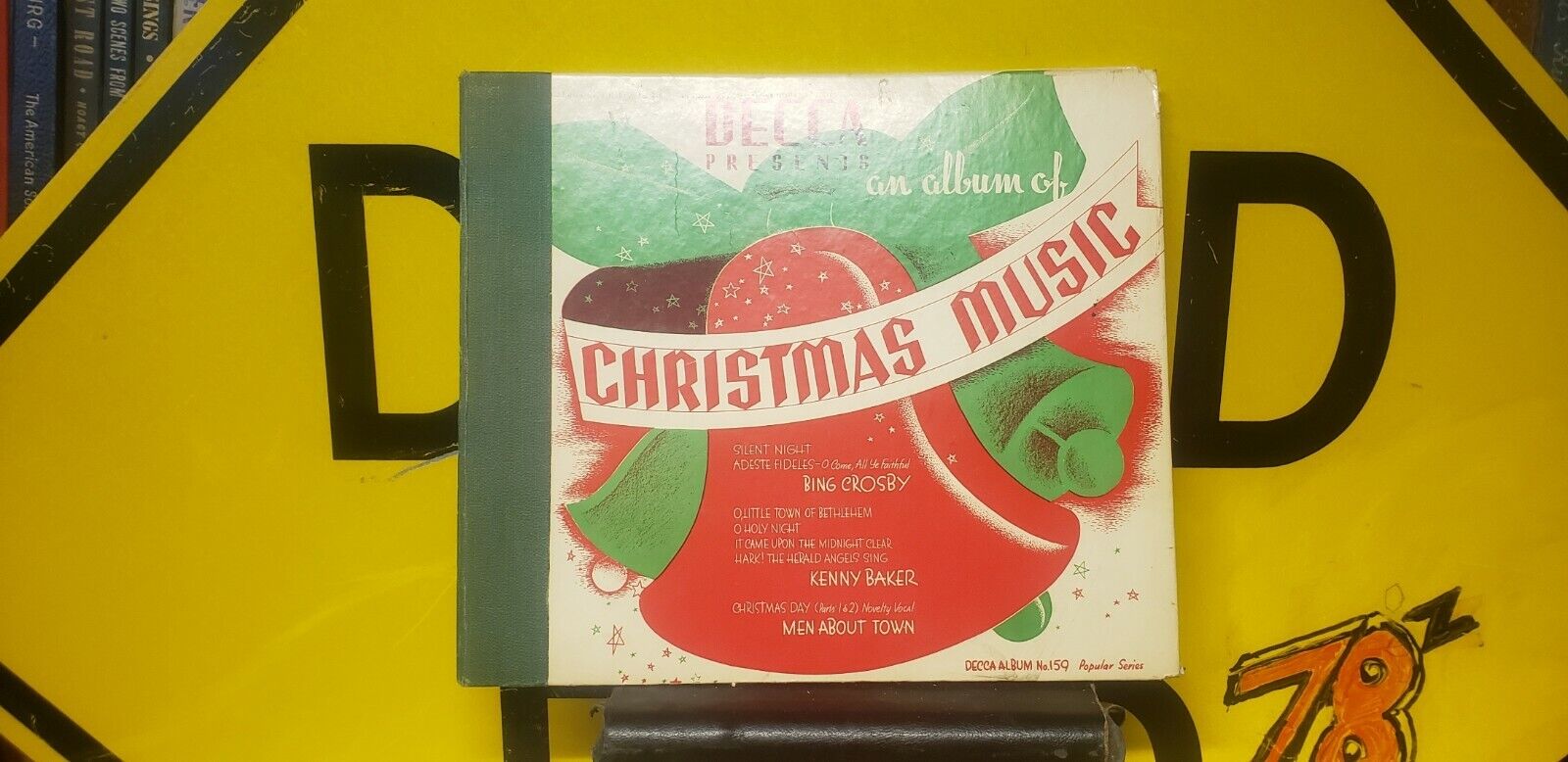 78 Rpm An Album Of Christmas Music, Bing Crosby, Kenny Baker, Men About Town