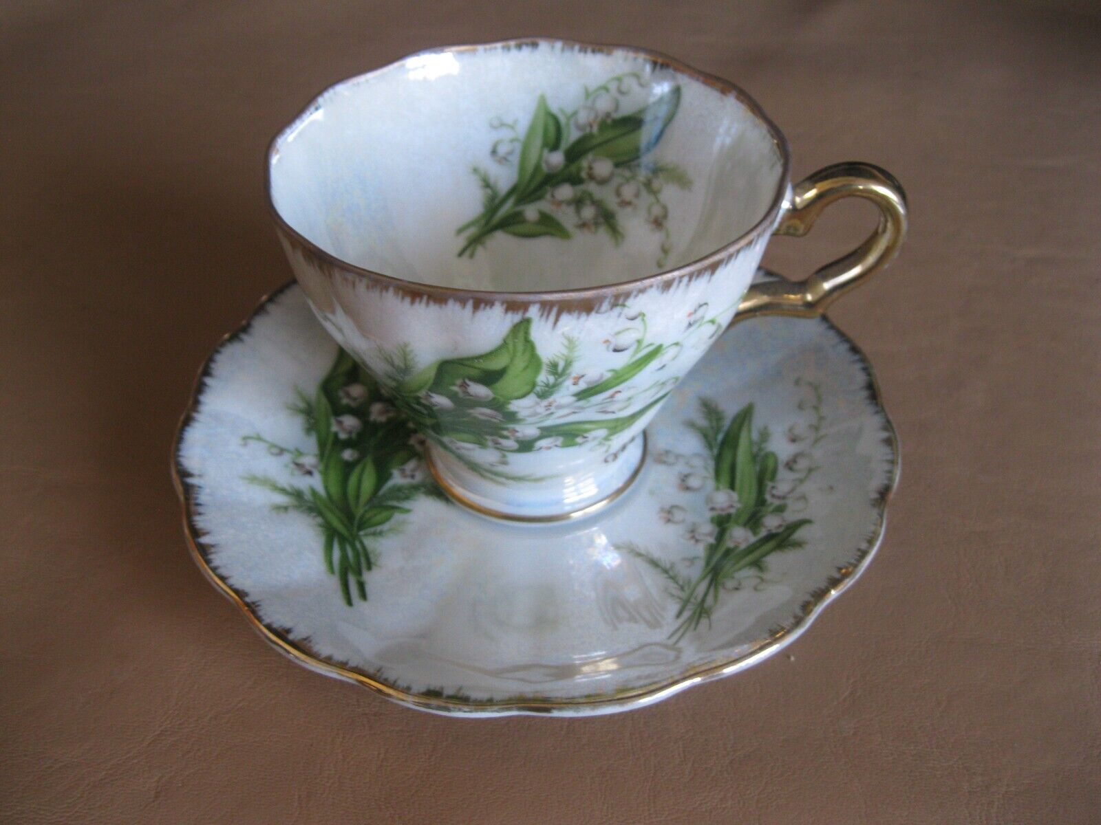 Norcrest China, May Birthday Cup and Saucer, C-133
