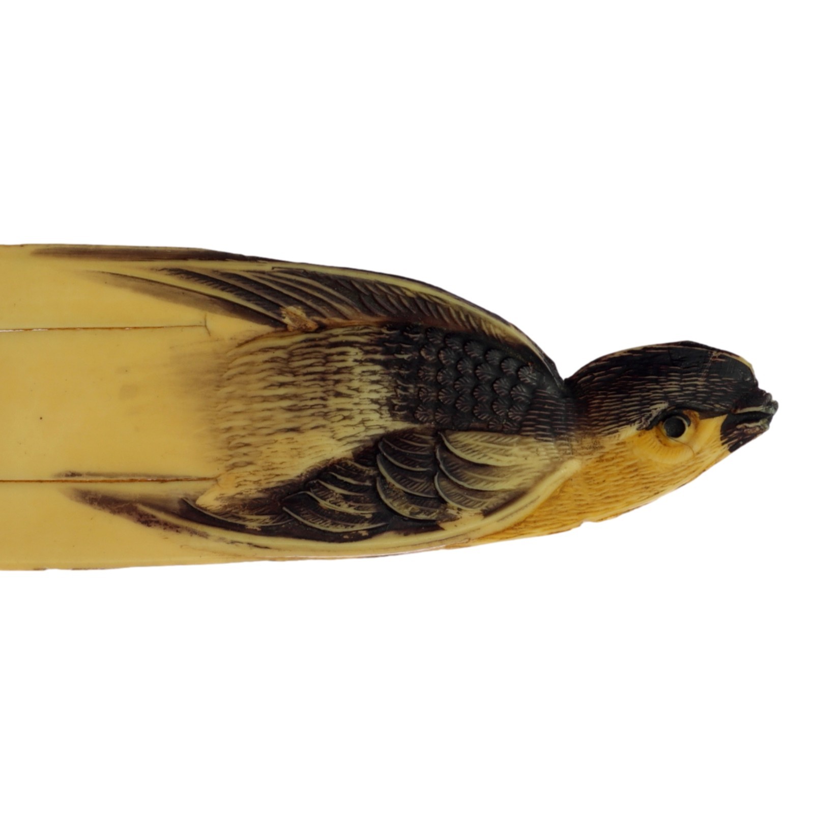 Vintage Celluloid Bookmark Page Marker SWALLOW SWIFT BIRD Hand Painted 1920-40\'s