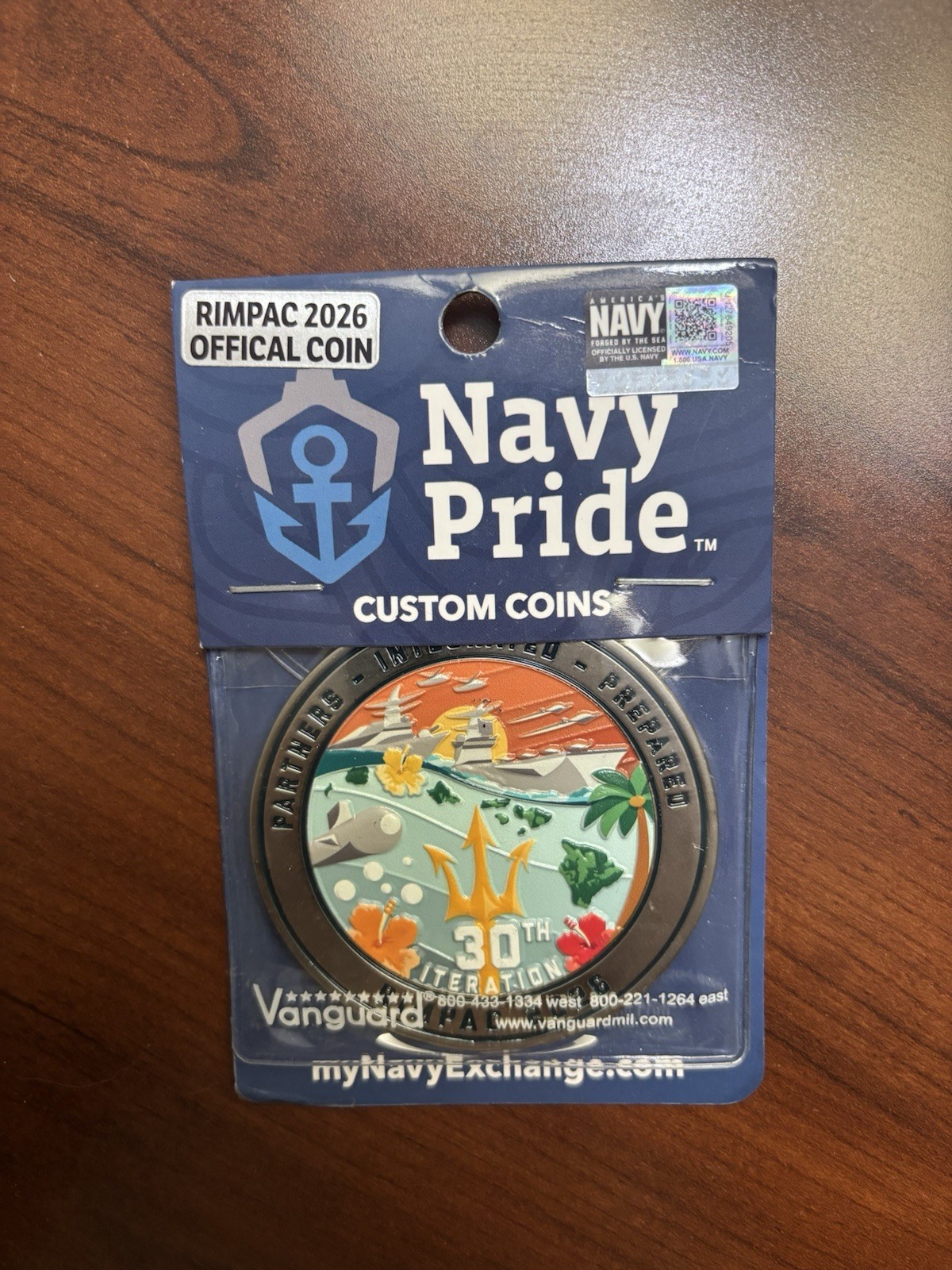 RIMPAC 2026 OFFICIAL COIN - 30th Iteration - New in Package