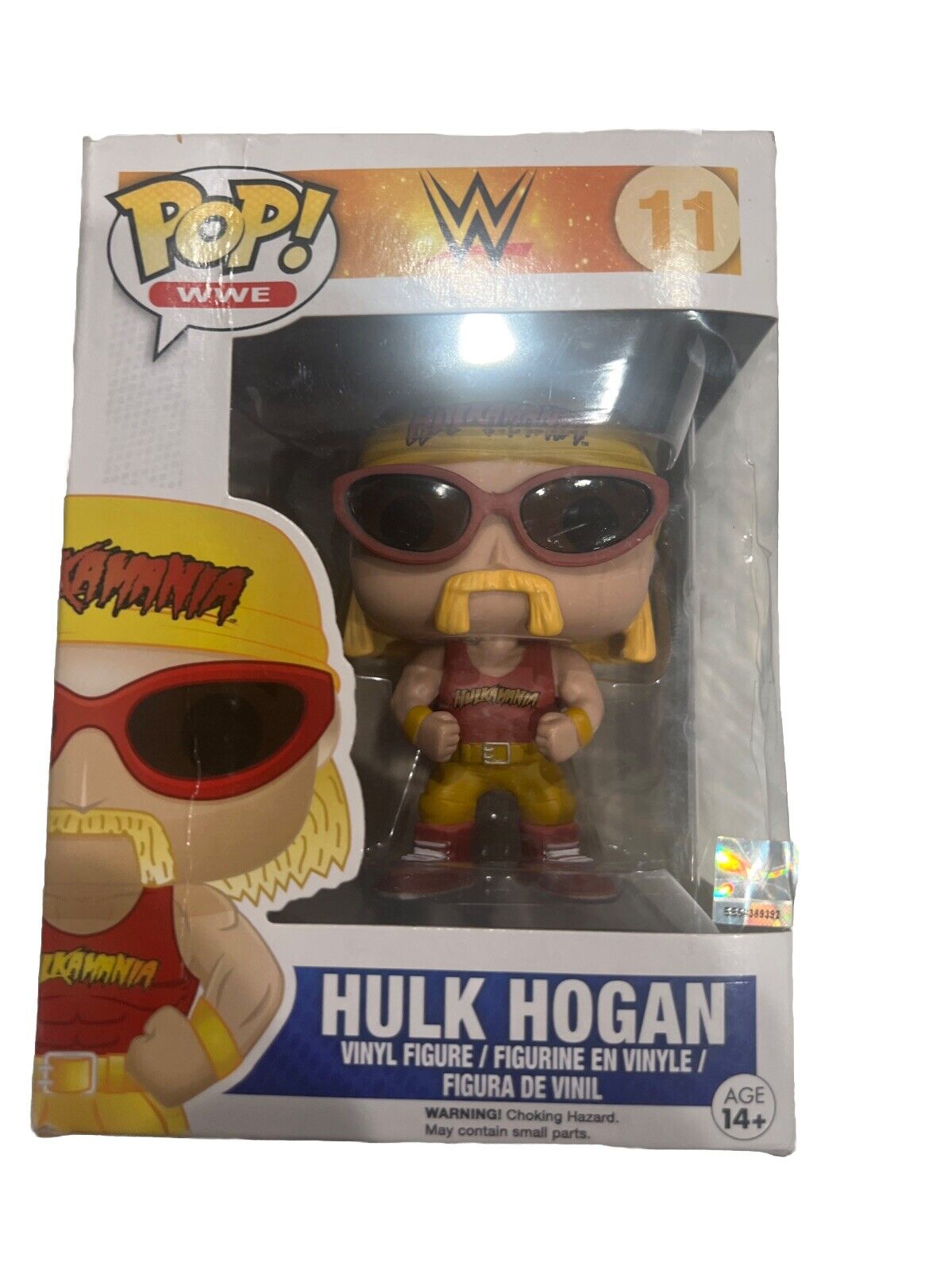 Funko Pop WWE 11 Hulk Hogan Red Hulkamania