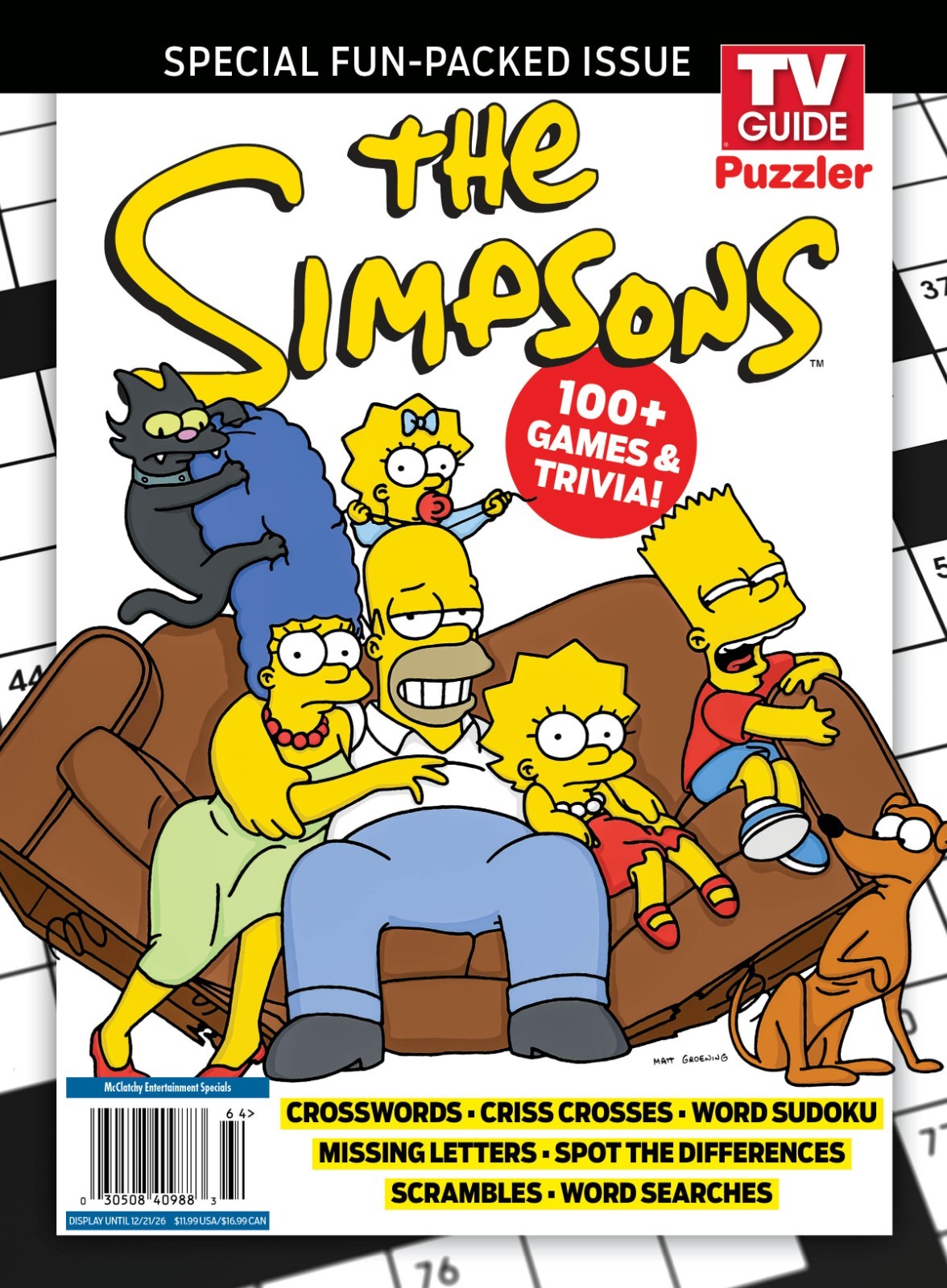 THE SIMPSONS PUZZLER ISSUE - Brand New direct from the Publisher, THE SIMPSONS PUZZLER ISSUE - Brand New direct from the Publisher,
