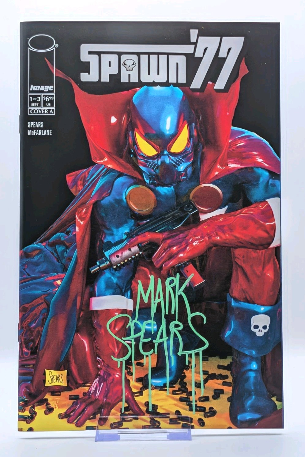 SPAWN 77 #1 MARK SPEARS COVER A - SIGNED BY MARK SPEARS IN DRIPPING GREEN 2026
