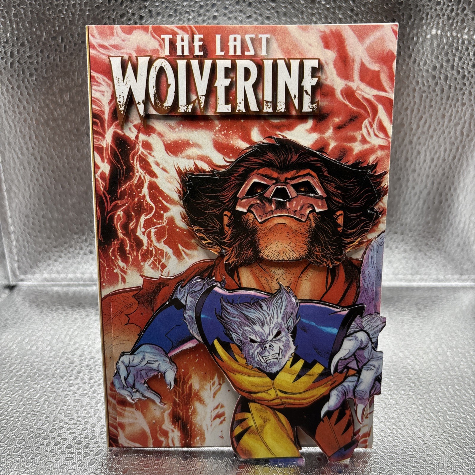 Custom Shadowboxes 4x6 Marvel X-men The Last Wolverine Frame Hang Easel Custom Shadowboxes 4x6 Marvel X-men The Last Wolverine Frame Hang Easel