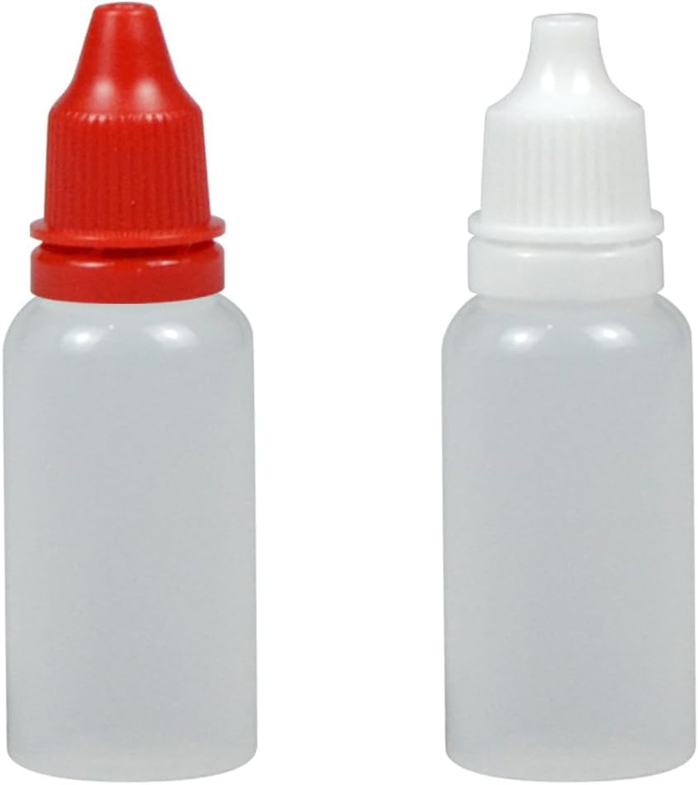 2 Pack 15ml Plastic Dropper Bottles Squeezable Travel Containers with Cap and 2 Pack 15ml Plastic Dropper Bottles Squeezable Travel Containers with Cap and