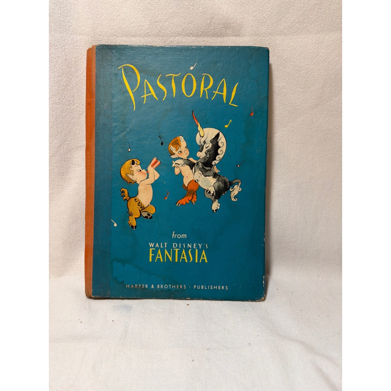 1940 First Edition Pastoral from Walt Disney Fantasia Harper & Brothers Book