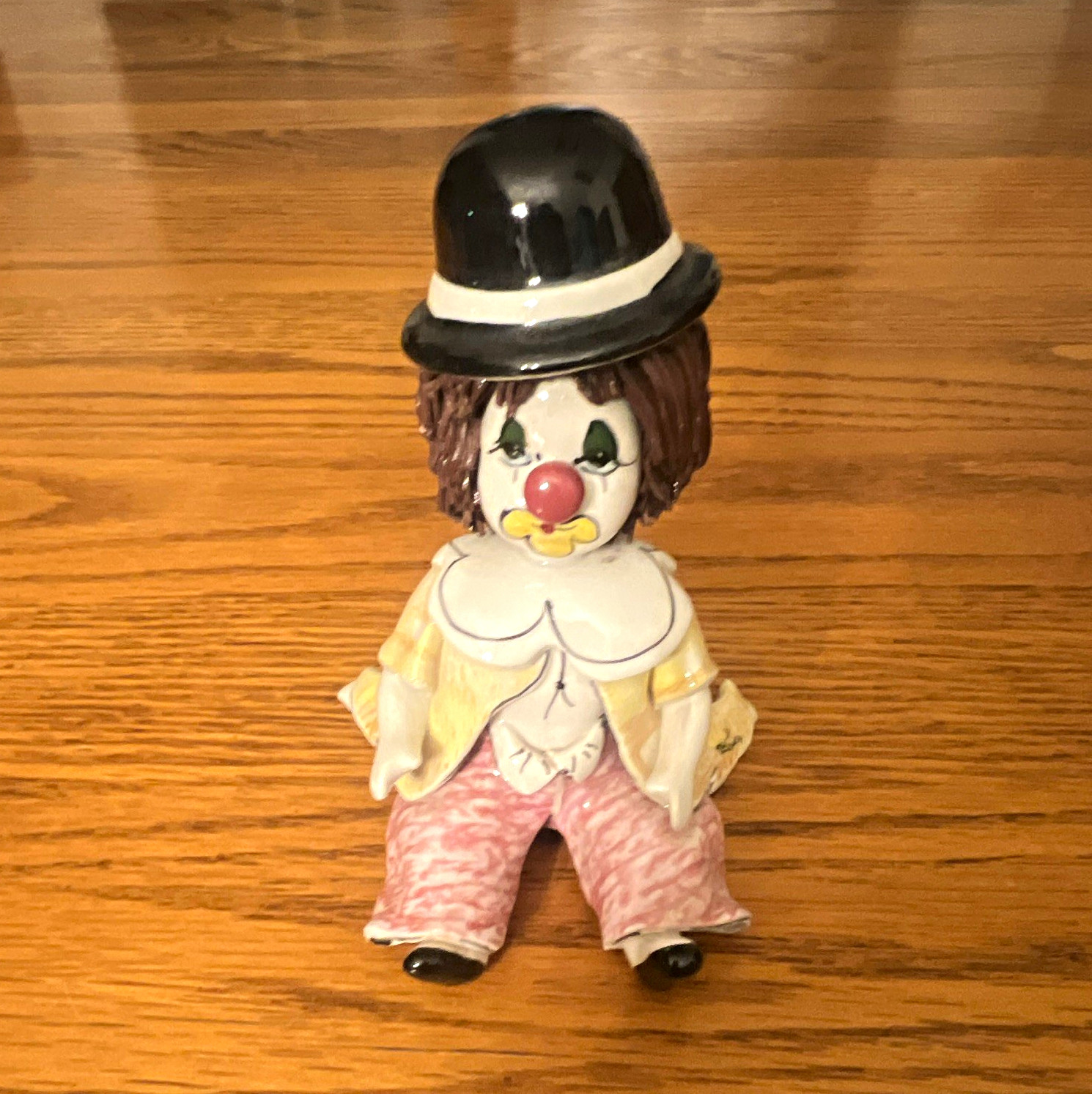 Lino Zampiva Clown Children with Bowlers hat Made in Italy Lino Zampiva Clown Children with Bowlers hat Made in Italy