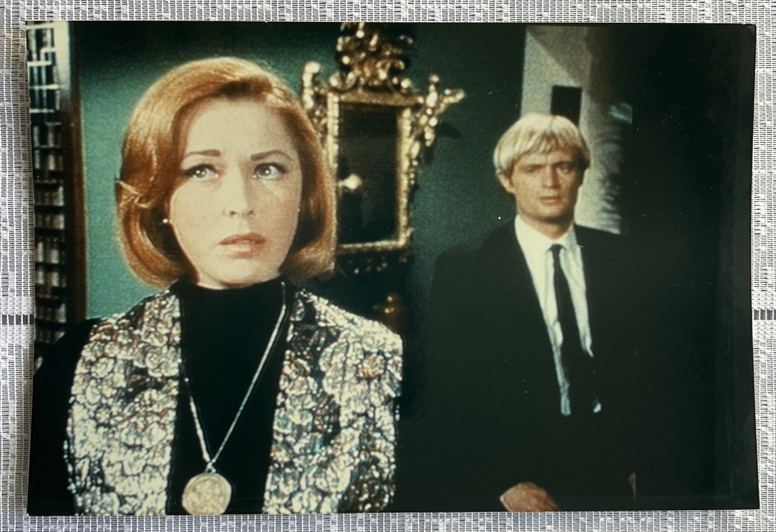 Original Press Photo Press Text David McCallum Eleanor Parker Solo O.N.C.E.L 18x12