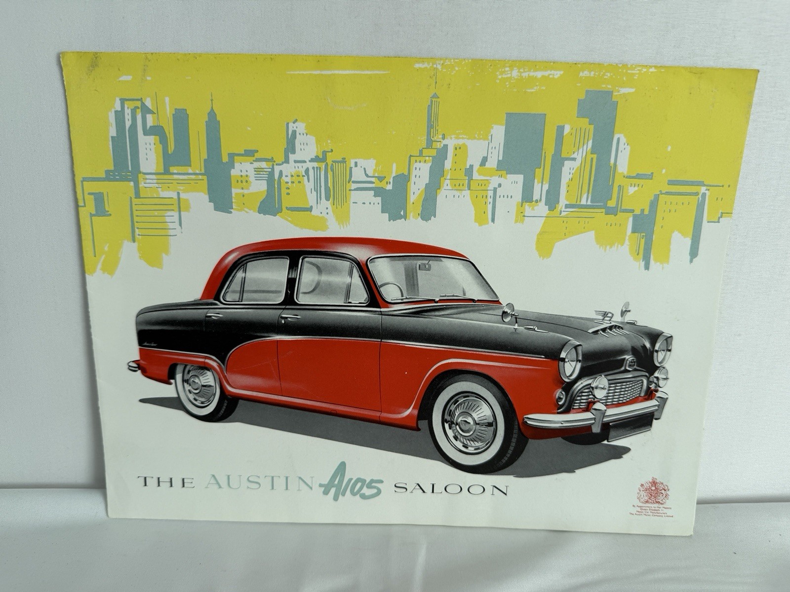 Austin A105 Saloon Automobile Brochure Year 1954