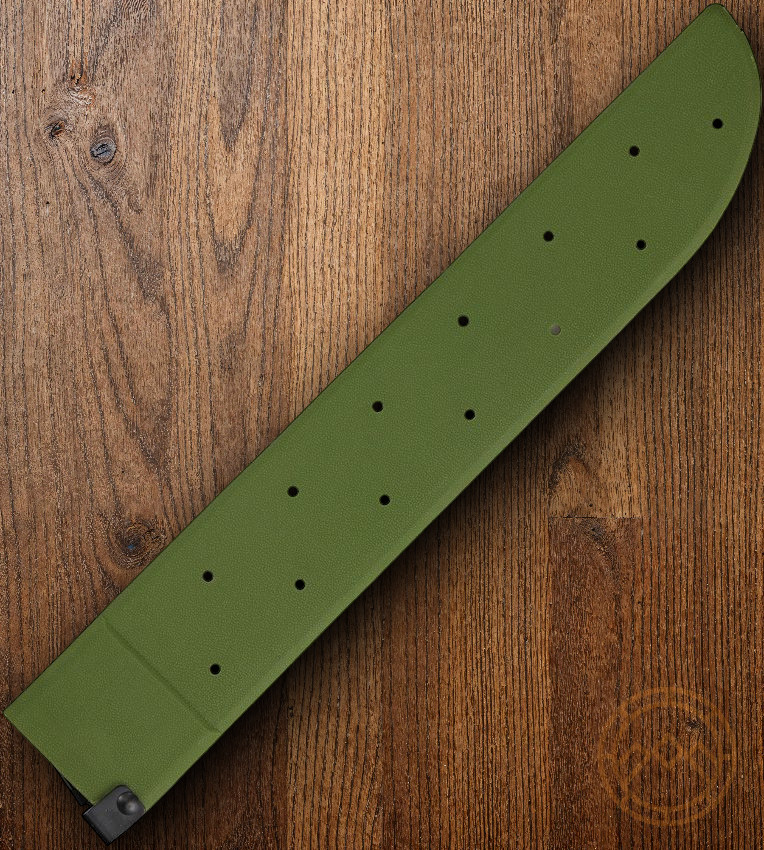 Ontario Machete Sheath Knife OD Green PlasticON18 Construction Bulk Packed 18POD