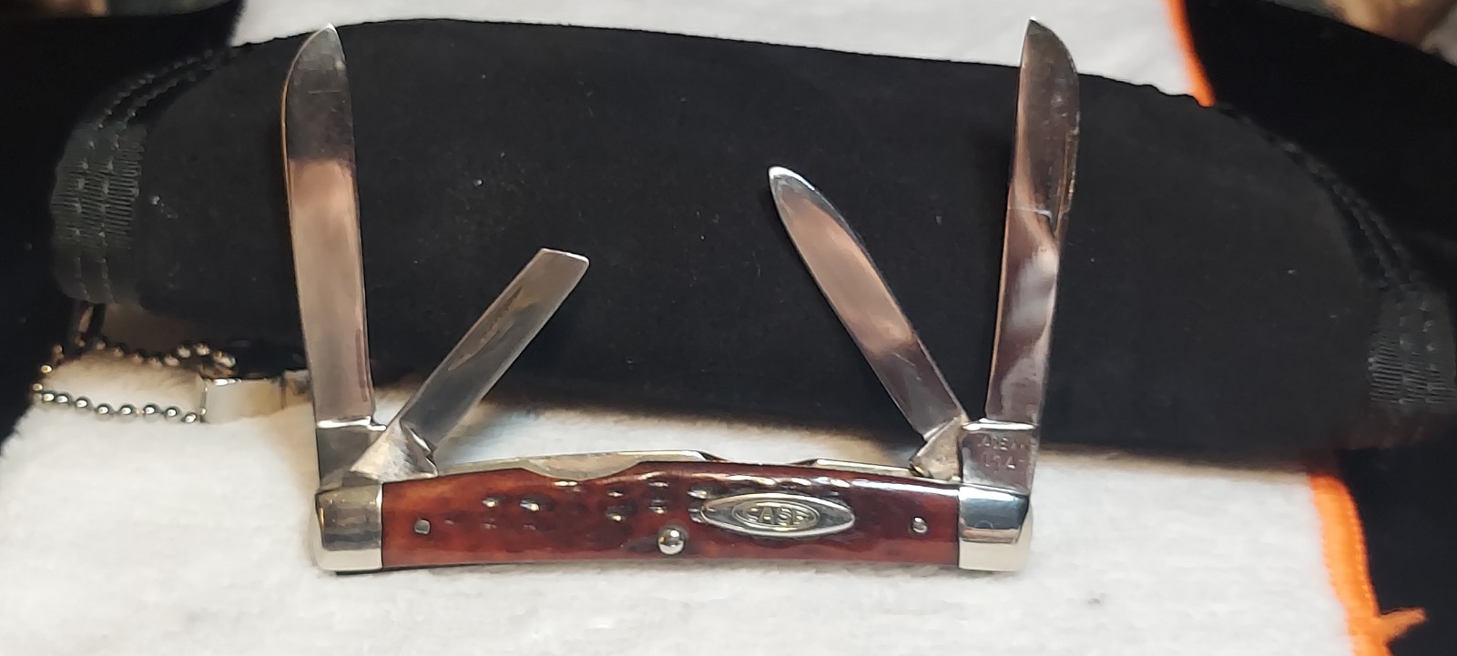 1969/1970 Transition Case Xx 6452 Congress Wth Beautiful Redbone Scales