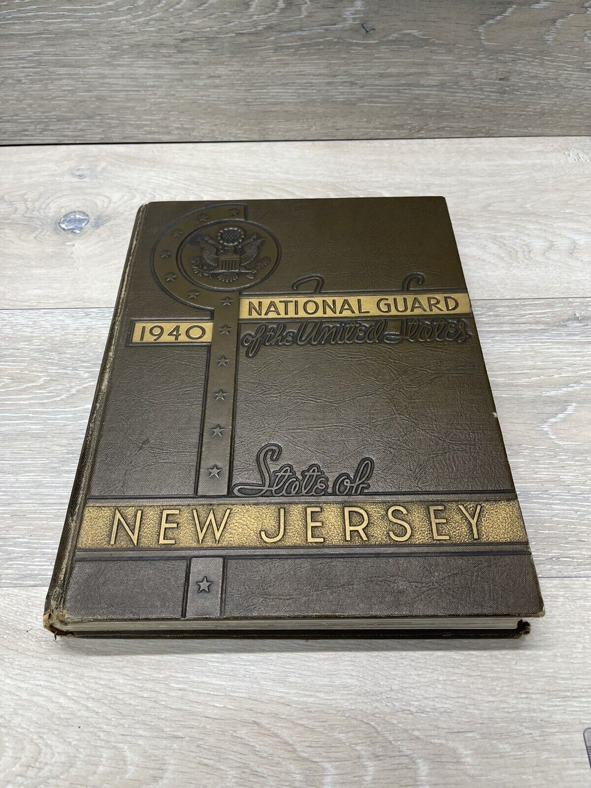 WWII WW2 1940 New Jersey National Guard Yearbook