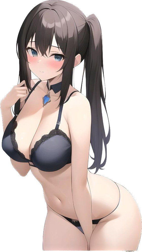 Cute Brunette Bikini Girl 01 Weatherproof Anime Sticker 6 Cute Brunette Bikini Girl 01 Weatherproof Anime Sticker 6