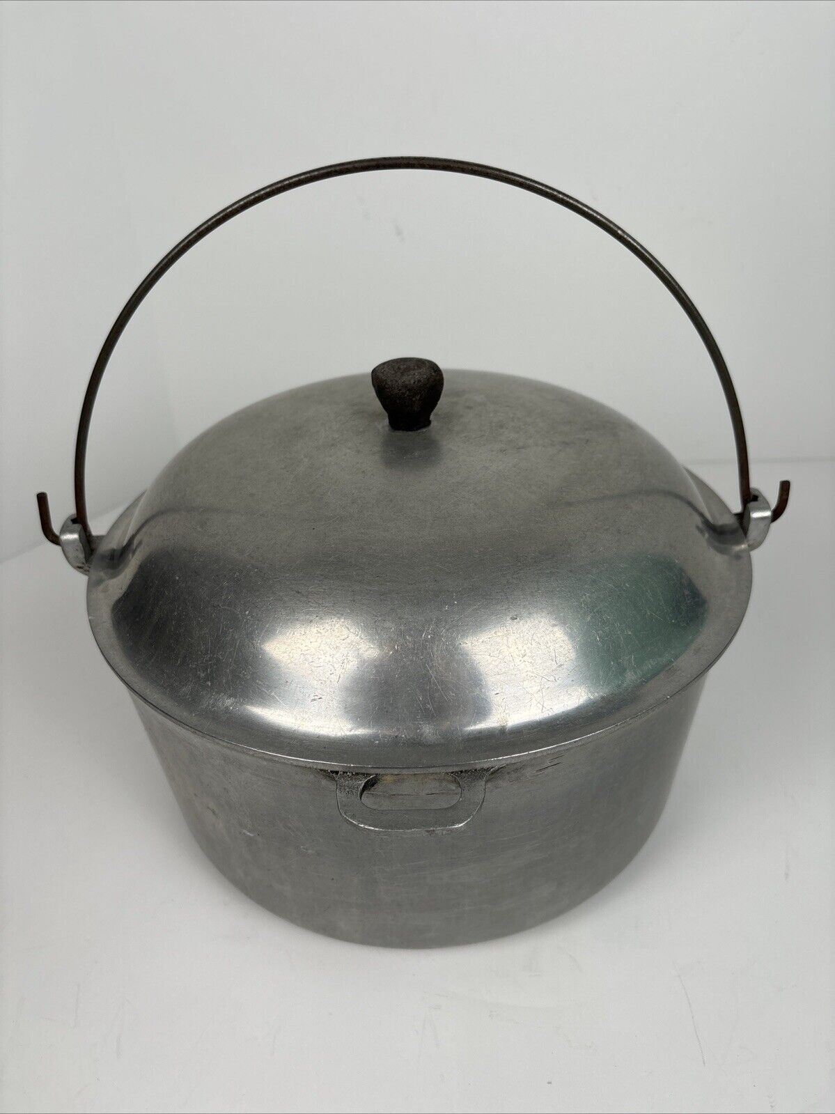 Vintage Majestic Cookware 5 Qt Aluminum Pot Pan W/Handle & Lid
