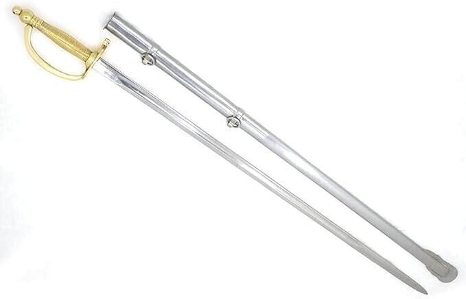 1840 United States Army NCO Sword With Steel Scabbard