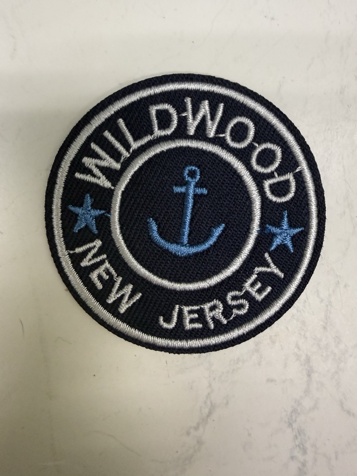Wildwood New Jersey Embroidered Souvenir Patch - Wildwood NJ Souvenir Patch