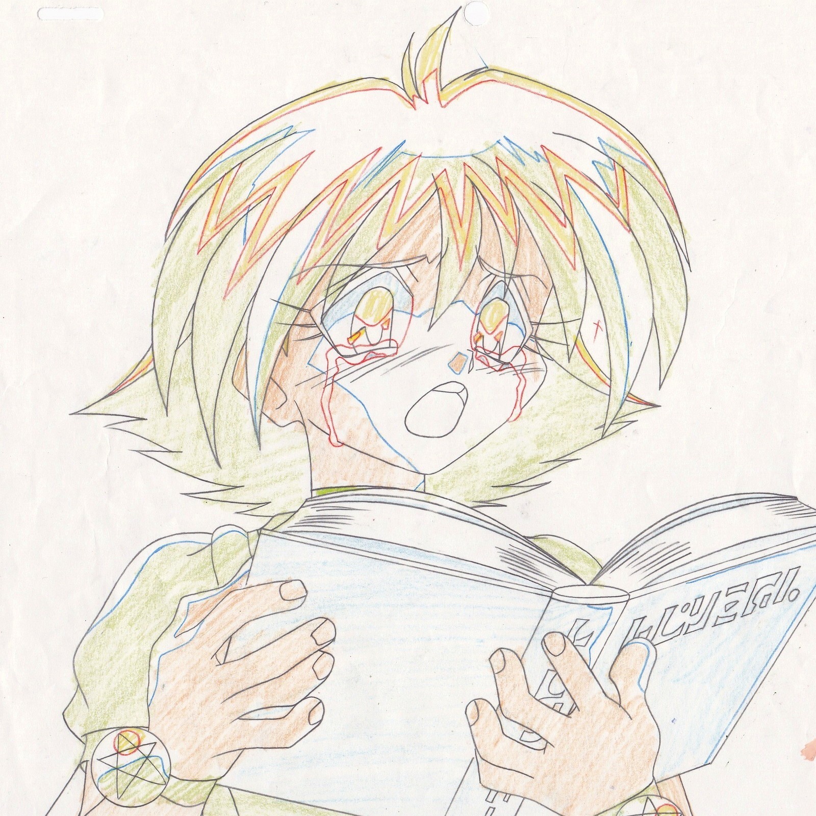 Slayers Next Amelia A4 Genga Ep 8 Original Production Drawing