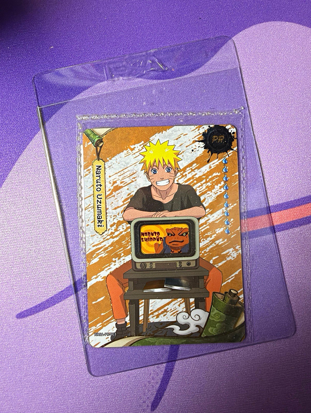 Kayou Naruto Shippuden Naruto Uzumaki Promo Card NRSA-PR-003 2007