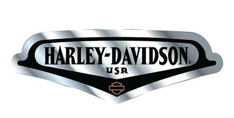 Harley-Davidson Bendable Aluminum V-Tank Decal | Medium - 41718