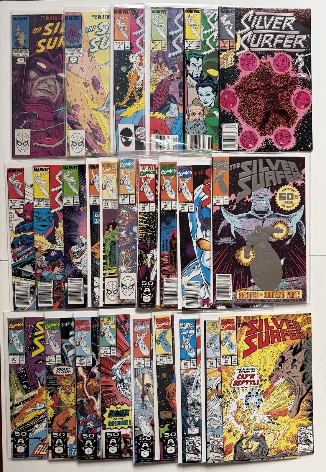 Silver Surfer 1 2 Moebius #1 4 6 9 10 11 14 29 41 42 46 48 49 50 51-55 +more Lot Silver Surfer 1 2 Moebius #1 4 6 9 10 11 14 29 41 42 46 48 49 50 51-55 +more Lot