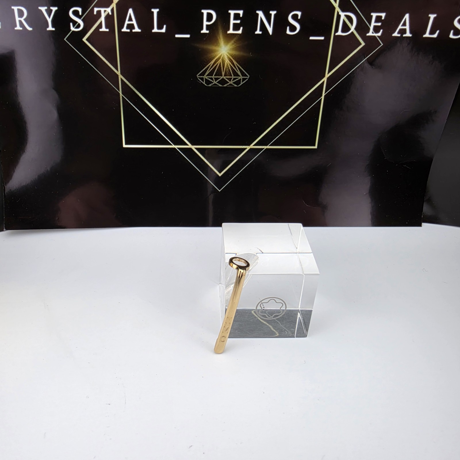 MONTBLANC Meistertuck Clip Gold Plated Classic 163 164 165 Pens Part NOS READ