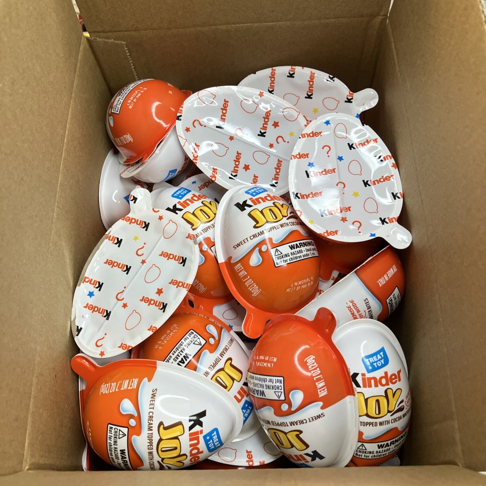(51) Surprises Kinder Joy Treat Toys Unopened Half’s The Toy Only collection 