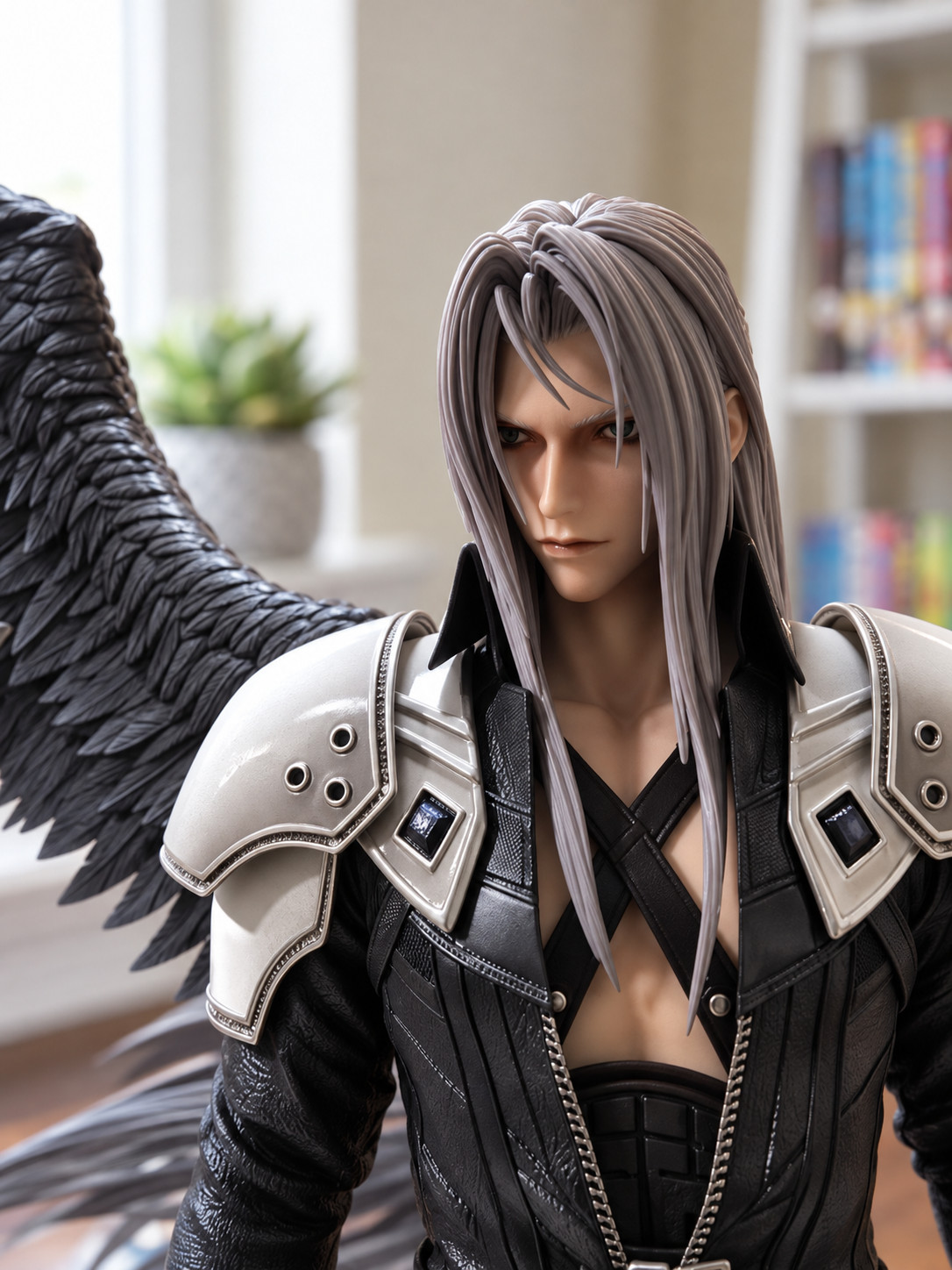 Final Fantasy VII Sephiroth Figure 40cm 15.7in One Winged Angel Masamune Statue