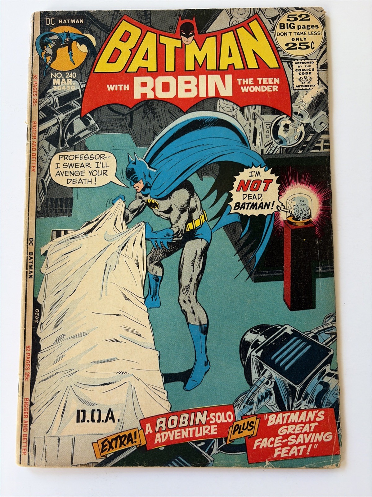 Batman #240 DC Comics 1972
