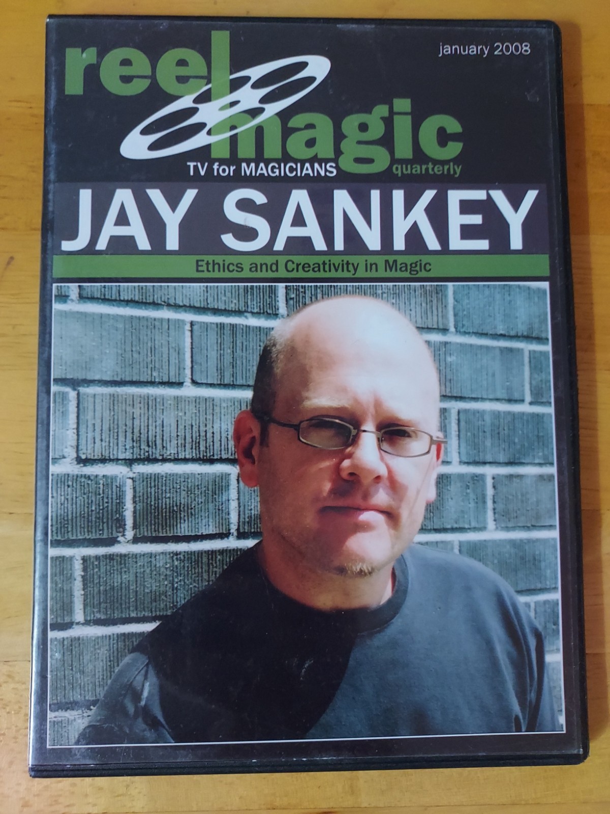 Jay Sankey Reel Magic TV For Magicians DVD NM Disc