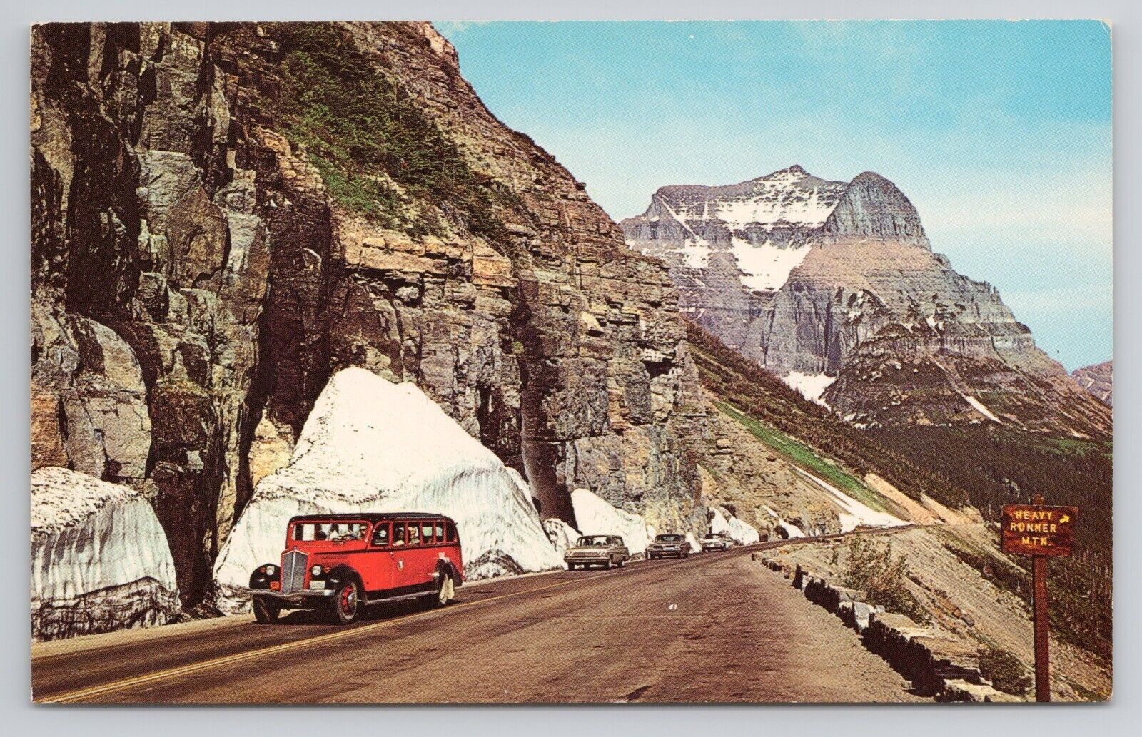 Postcard Glacier National Park Montana