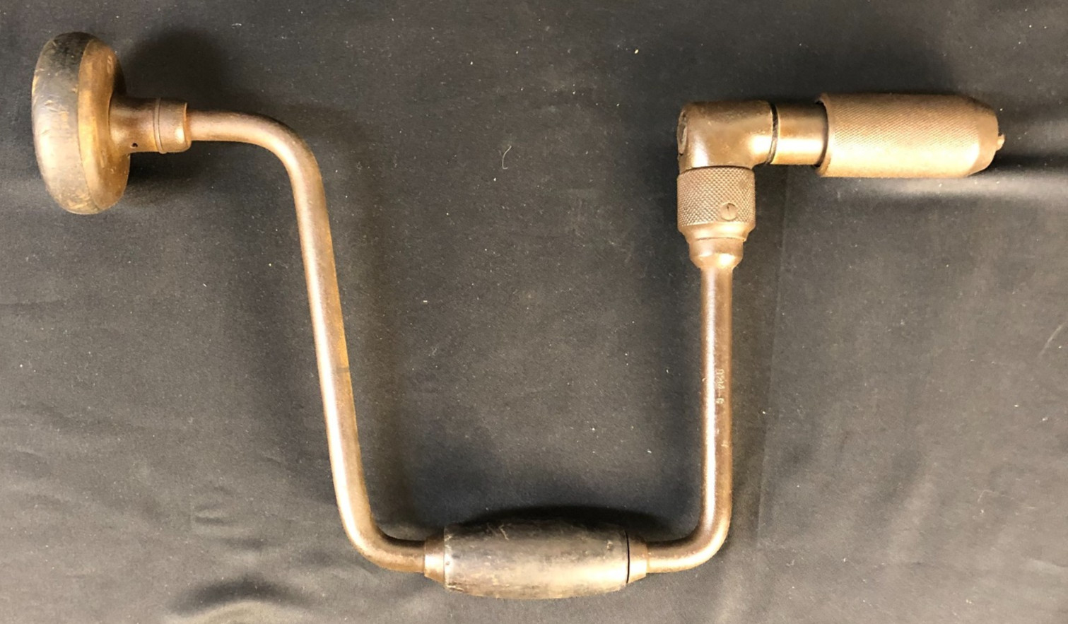 Vintage 8214-C Hand Crank Brace Drill Tool Auger Bit Wide 14\