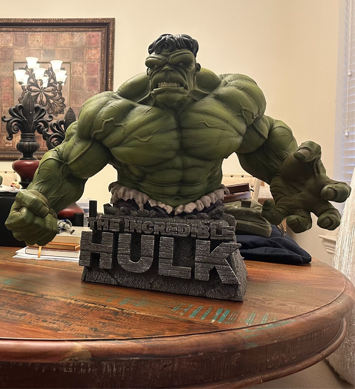 XM Studios & Legendary Beast Studios Marvel 1/3 Hulk Torso Bust #260 (Kirby) XM Studios & Legendary Beast Studios Marvel 1/3 Hulk Torso Bust #260 (Kirby)