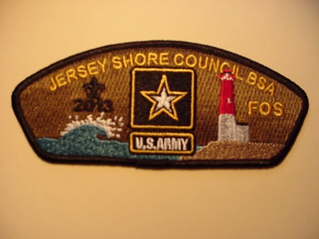 BSA Jersey Shore Council CSP SA-51 2013 FOS US ARMY