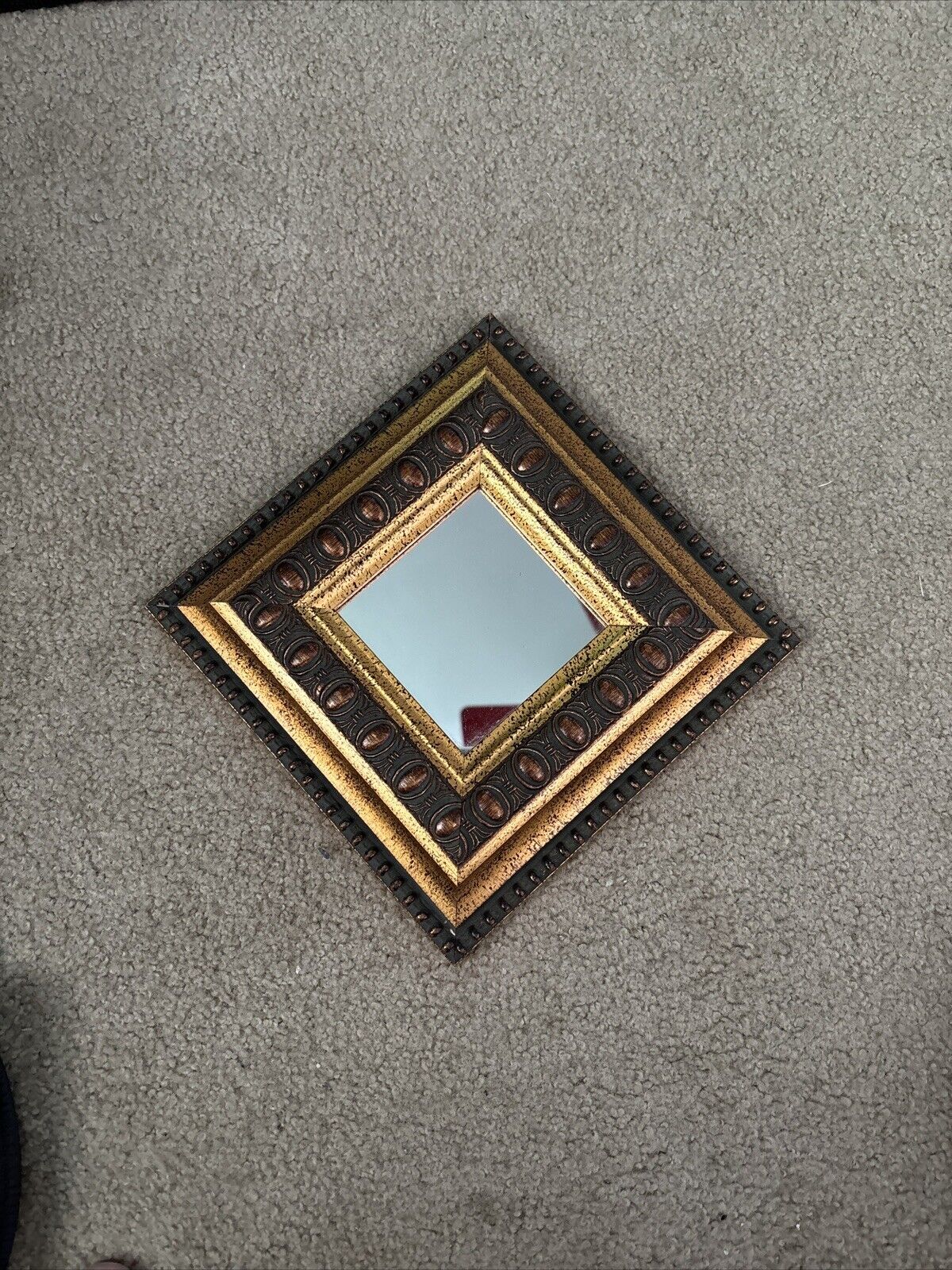 Ornate Frame 8.75in. Total 3.5in. Mirror Gold Tone