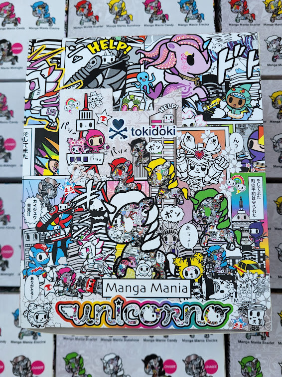 tokidoki Unicorno Manga series - case of 6