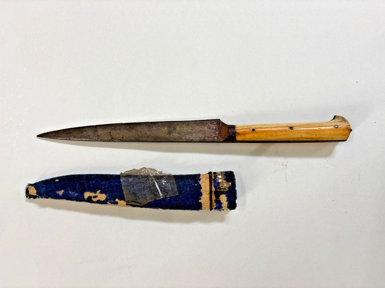 KARD Antique DAGGER WOOTZ Ivy 1900 KHANJAR Authentic Very Rare Collectible