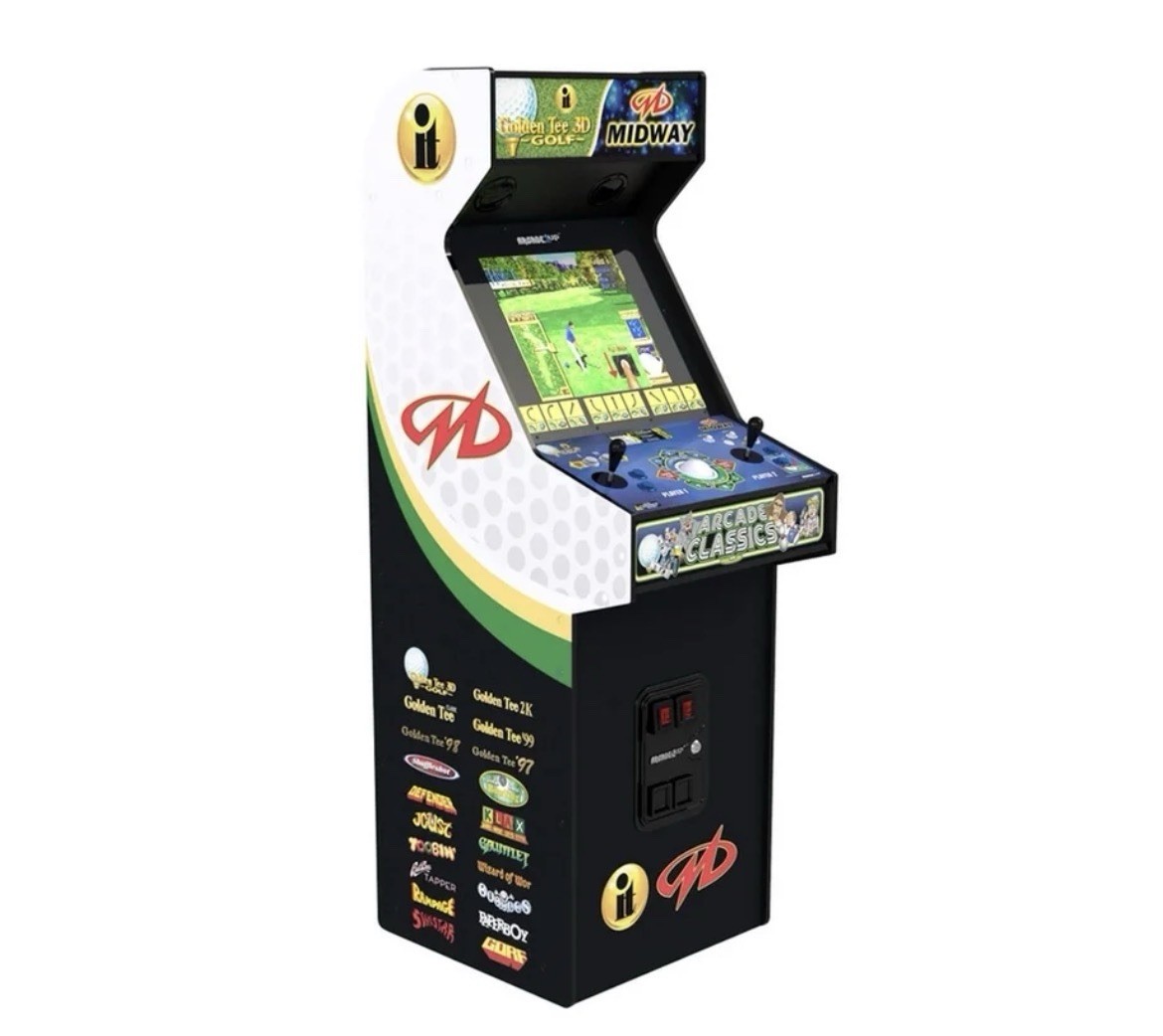 ARCADE 1UP GOLDEN TEE 3D & MIDWAY ARCADE CLASSICS XL SIZE - NEW Sealed Box ARCADE 1UP GOLDEN TEE 3D & MIDWAY ARCADE CLASSICS XL SIZE - NEW Sealed Box