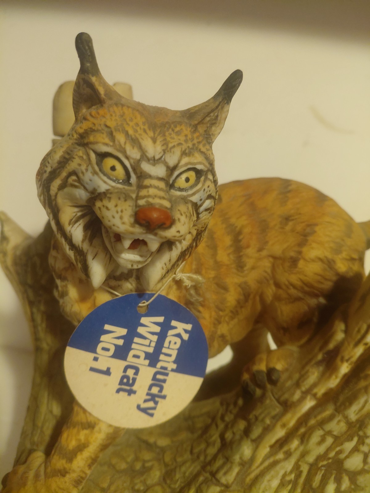 Vintage #1  Old Bardstown Kentucky WILDCAT Whiskey Decanter   1978  bottle  UK 