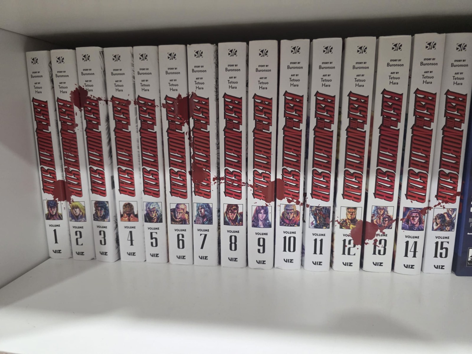 Fist of the North Star Manga Vols 1-15 by Viz Media Hardcover, English (NEW)