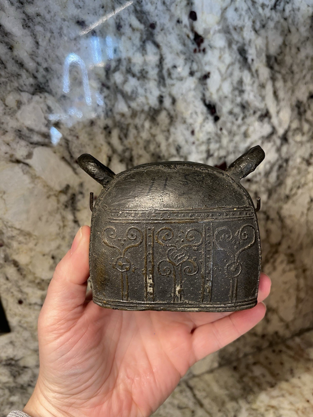 Vintage Burmese Bronze Bell