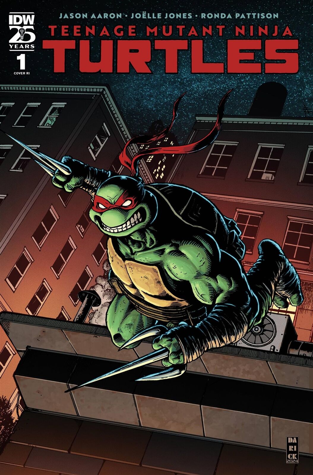 Teenage Mutant Ninja Turtles 2024 #1 50 Copy Earls Incv Idw Comic Book