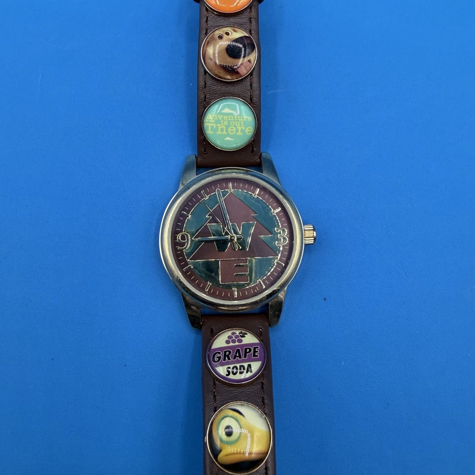 Disney Pixar Up Wilderness Explorer Watch  Gold tone