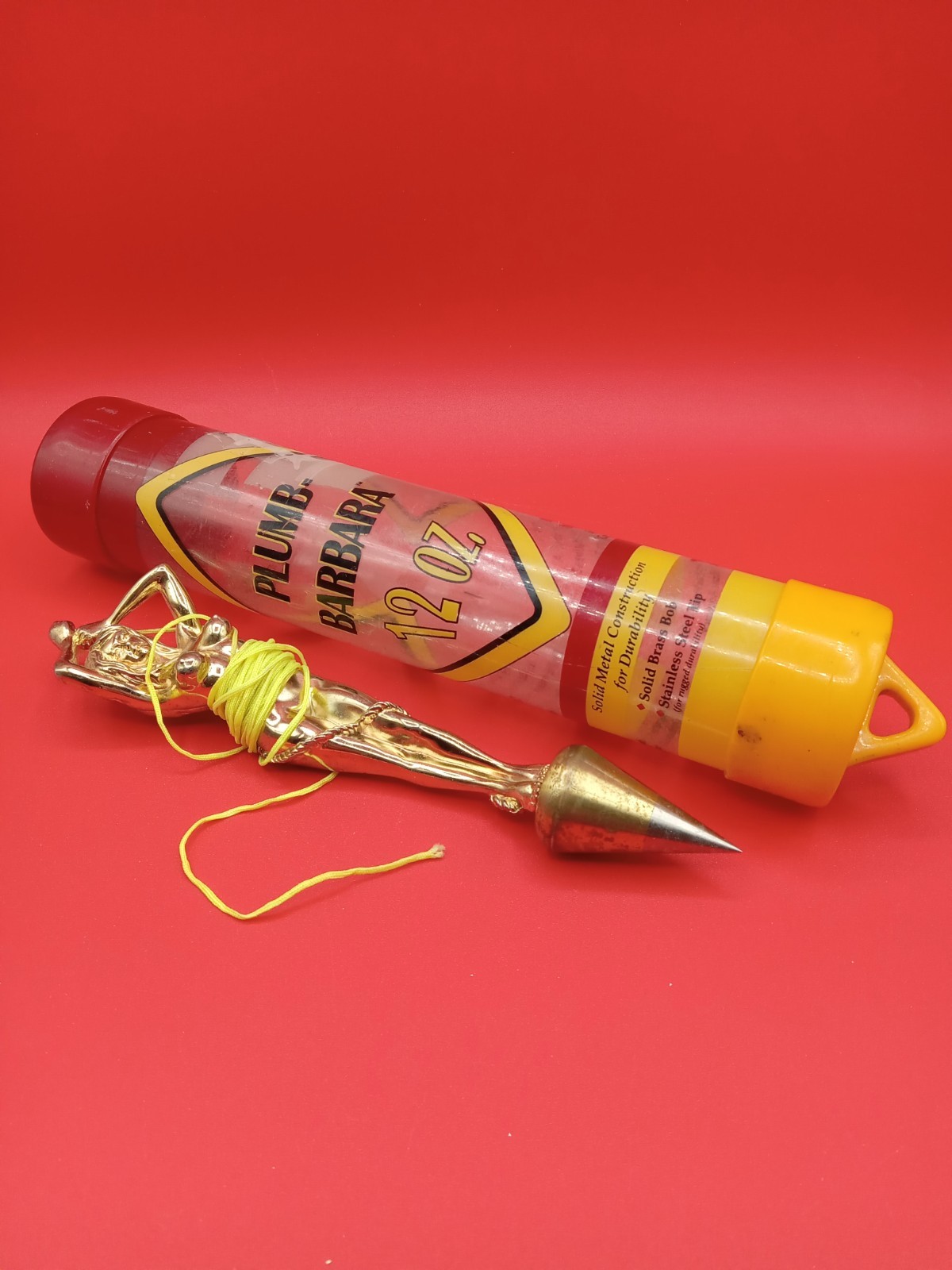 1990s Plumb-Barbara 12 oz. plumb bob mature content