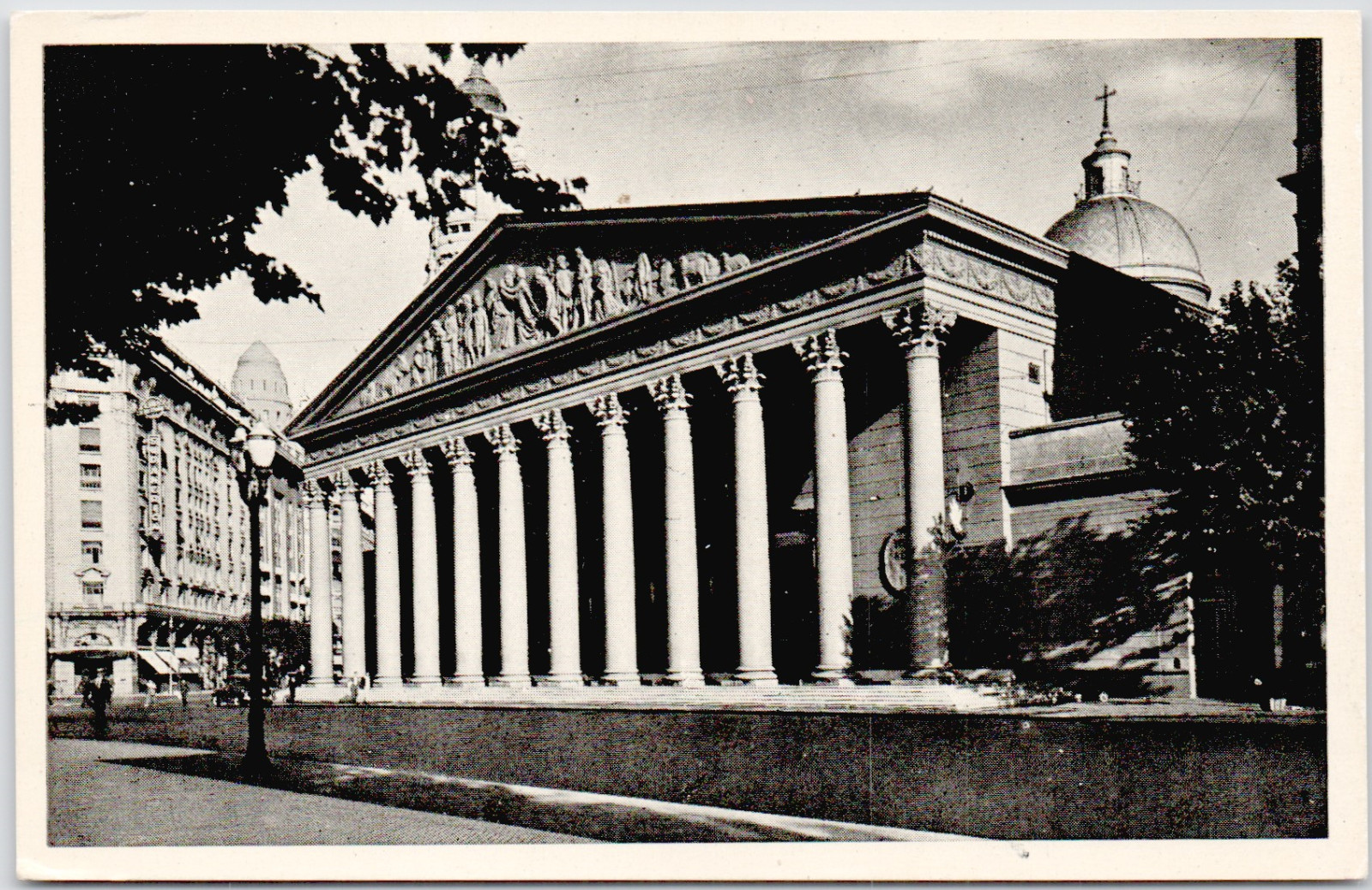 Argentina Buenos Aires 1940 Catedral Metropolitana Iglesia Postcard