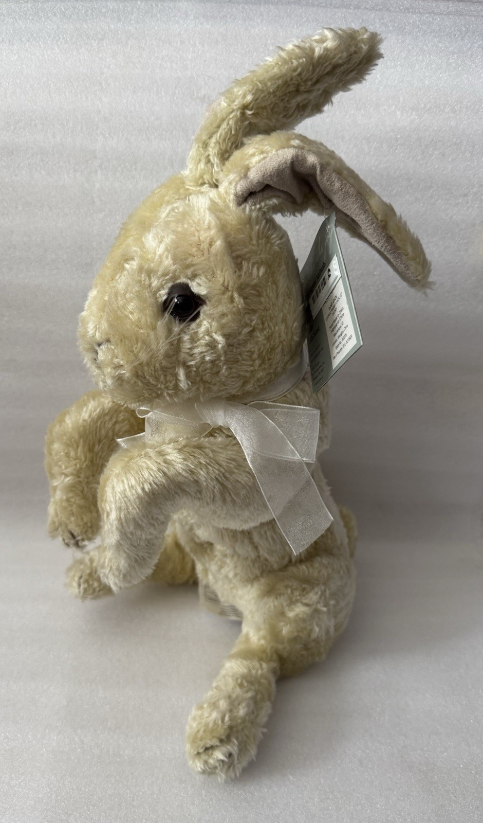 2012 DITZ Designs Tan Bunny RABBIT Plush Hen House Realistic Stuffed Animal 17”