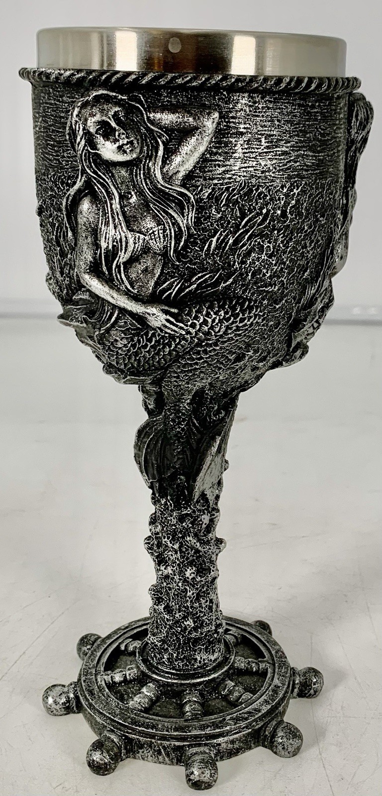Ebros Nautical Marine Fantasy Siren Of The Sea Mermaid Maiden By Coral Goblet