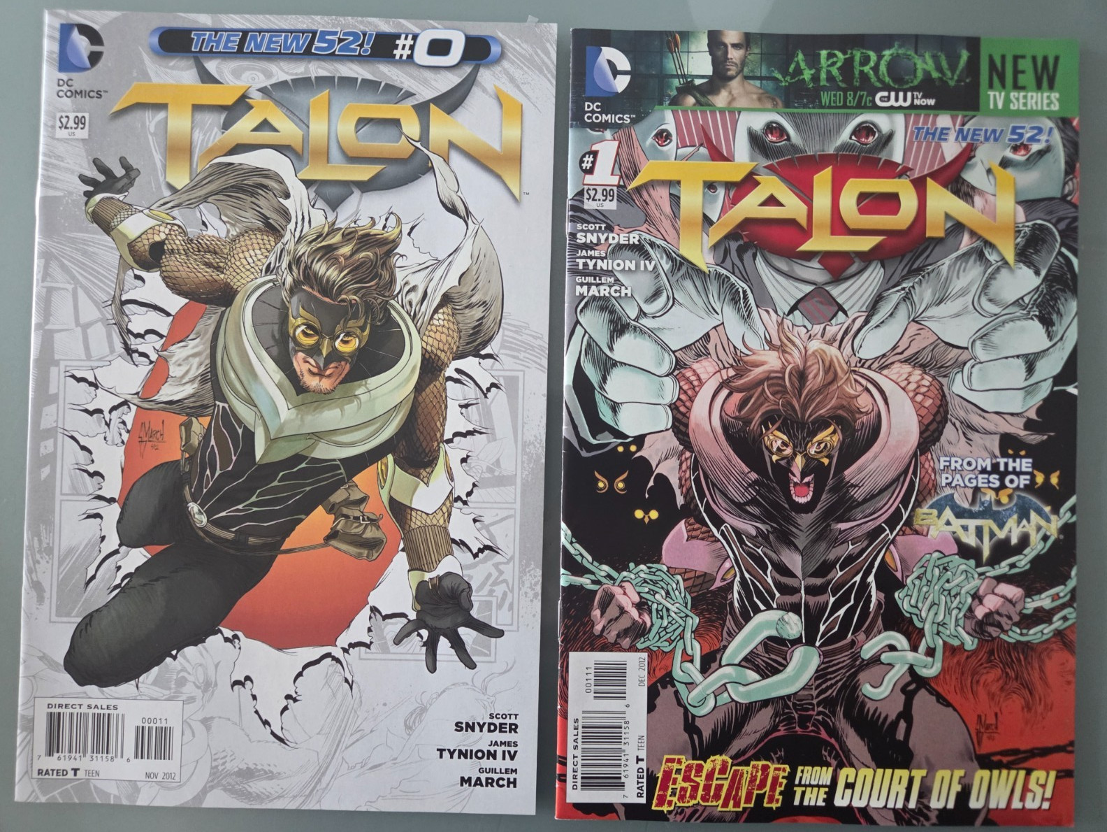 TALON #0,1-17 (2012) DC 52 COMICS 1ST APPEARANCE FULL COMPLETE SERIES BATMAN