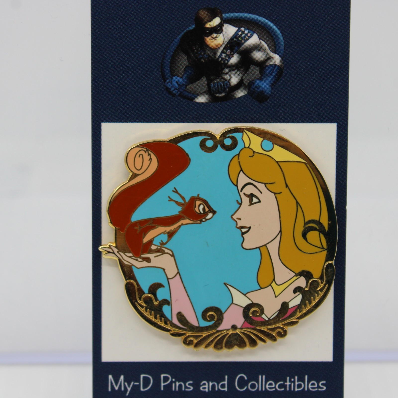 A5 Disney DLR LE Pin Little Friends Princess Aurora Squirrel Sleeping Beauty A5 Disney DLR LE Pin Little Friends Princess Aurora Squirrel Sleeping Beauty
